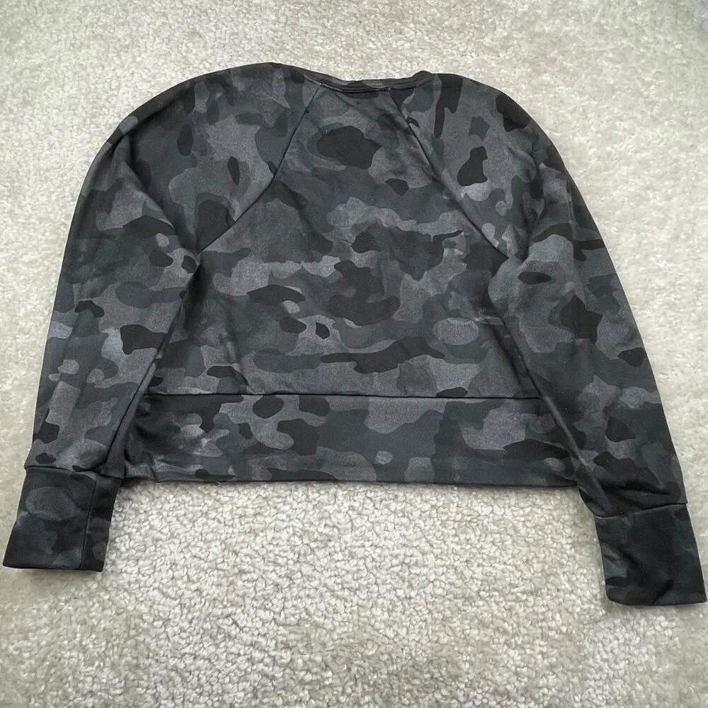 Nike Dri Fit Sportswear Camo Training Top Sweatshirt